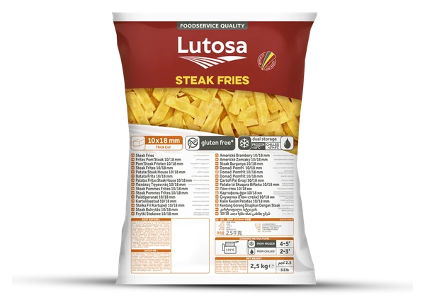 Batata Steak Fries lutosa